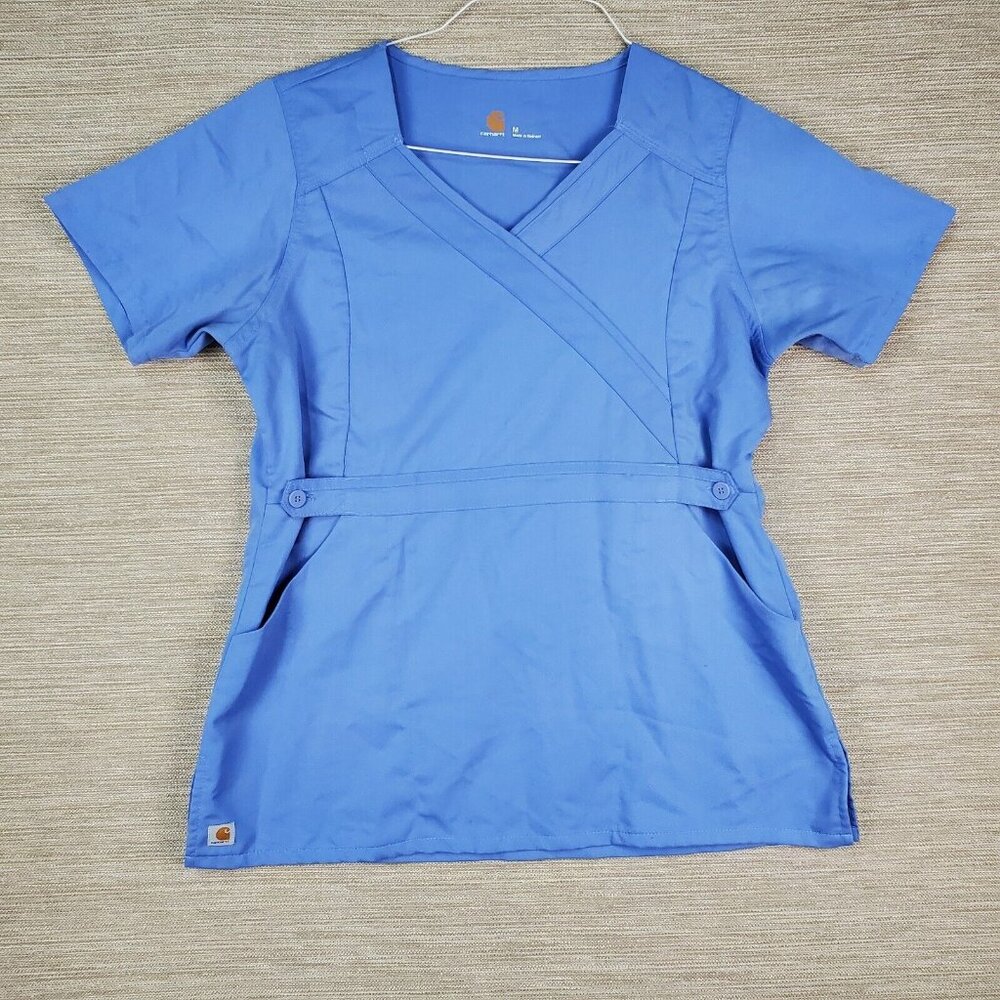 Carhartt Scrub Top Womens M Heritage Workwear Gorpcore Techwear First responder